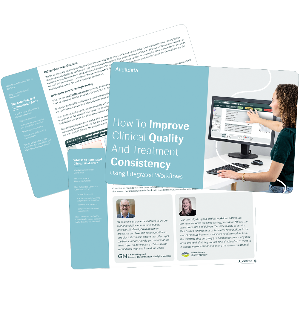 How to Improve Clinical Quality and Treatment Consistency Using Clinical Workflows