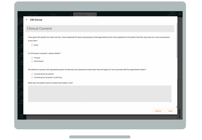 Manage Survey